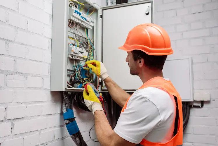 Intervento urgente su un quadro elettrico in emergenza